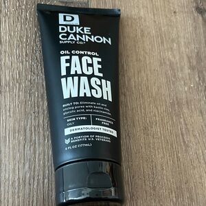 New!! Duke Cannon Oil Control Face Wash